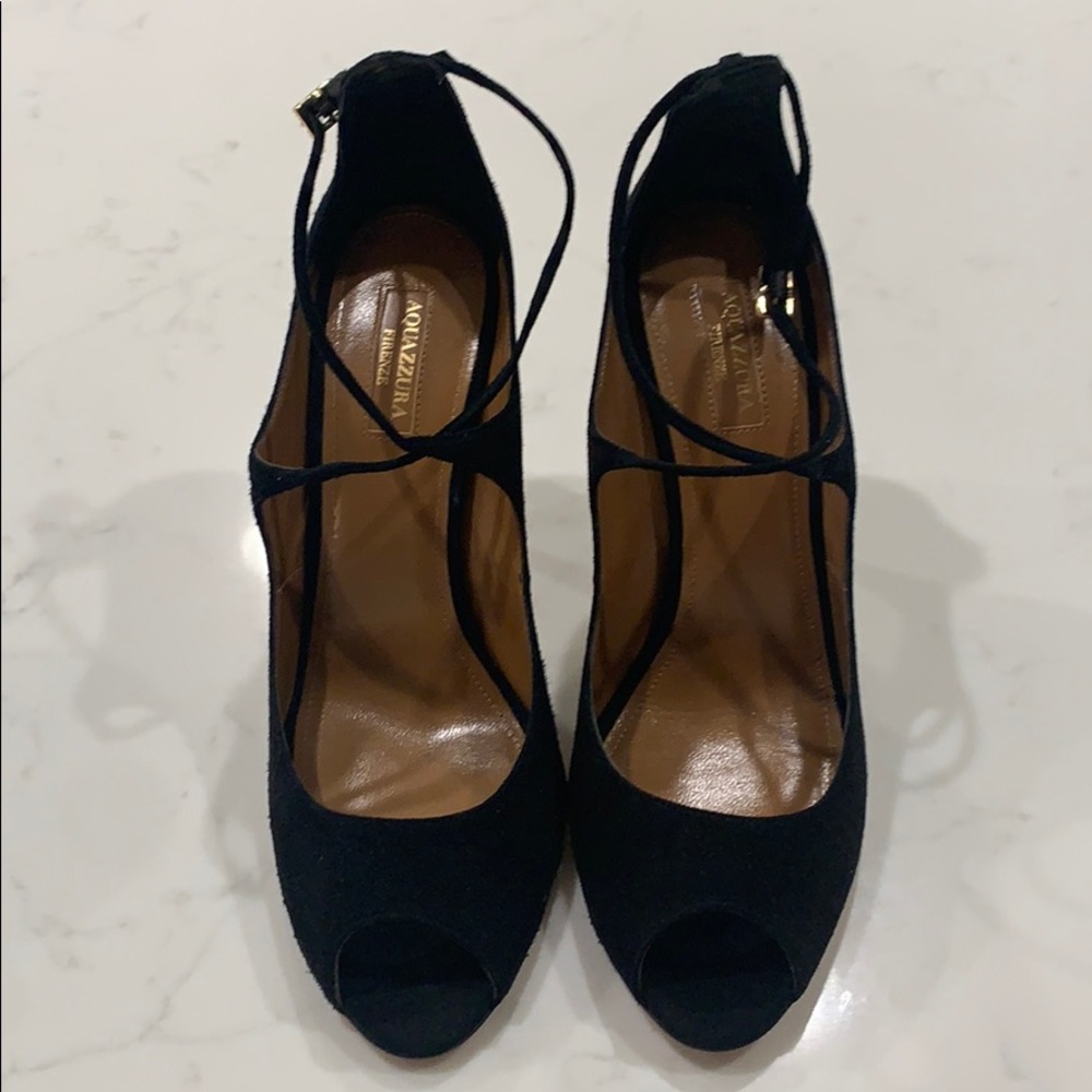 Aquazurra Zani black pump